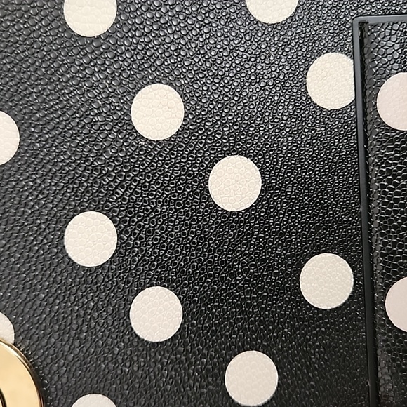 COPY - 22. HP Kate Spade Magnet Folio $70 For iPad Air 2 Polka Dot Black/ White - Picture 11 of 16